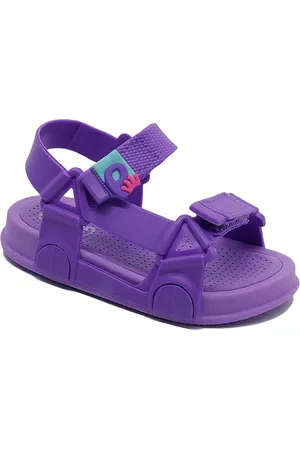 Plugt Infantil - Sandália Papete Menina BoraBora Monocolor Lilás