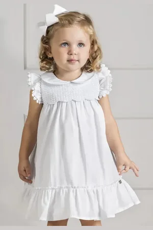 Anjos Baby Infantil - Vestido Algodão 1