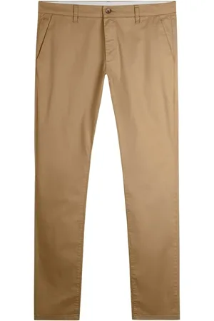 HANGAR 33 Calça Sarja Masculina Skinny Chino Shirt Lock
