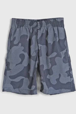 Brandili Infantil - Bermuda Camuflada Azul-Marinho