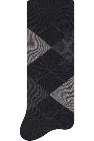 Selene Meia Casual Masculina Cano Longo Escocesa 8010