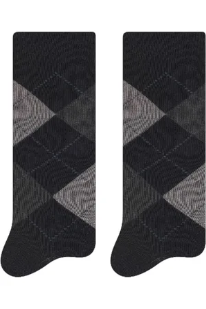 Selene Kit 2 Pares Meia Masculina Cano Longo Escocesa 8010