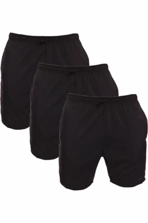 ADRIBEN Kit 3 Shorts Tactel Masculino Adulto Estilo Mauricinho Praia Piscina