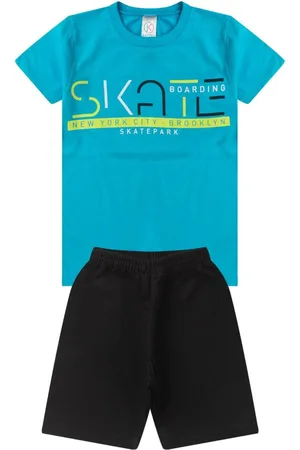 Kappes Infantil - Conjunto Menino Meia Malha Estampado