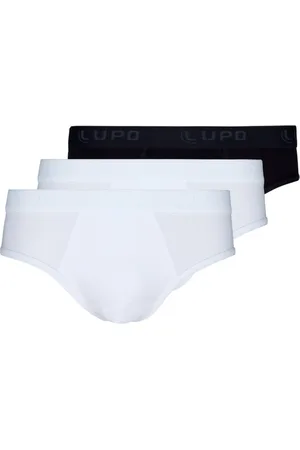 LUPO Kit com 3 Cuecas Slip 485-002