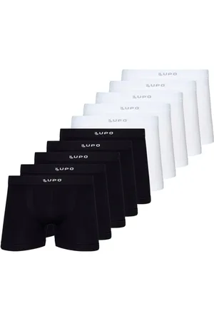 LUPO Kit com 10 Cuecas Boxer 661-001
