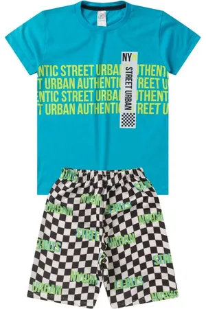 Kappes Infantil - Conjunto Menino Meia Malha Estampado