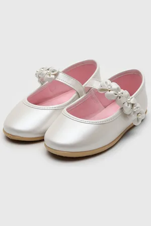 Pimpolho Infantil - Sapatilha Flora Off-White