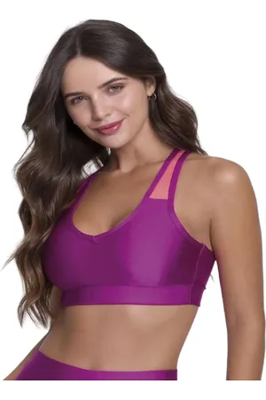 Selene Infantil - Top com recorte e bojo fitness - 24612.001