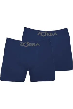Zorba Kit com 2 Cuecas Boxer 781 Marinho