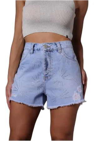 Revanche Shorts Jeans Boyfriend Feminino Quigoma