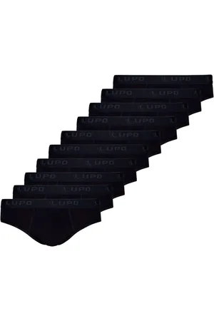 LUPO Kit com 10 Cuecas Slip 485-002