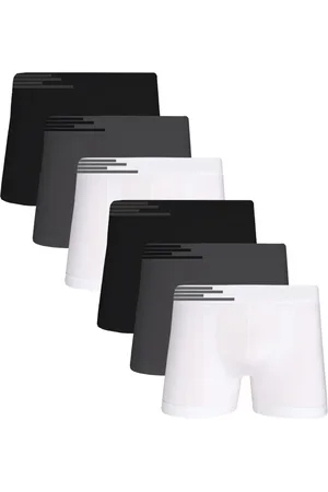 QLC SPORT Kit 6 Cuecas Boxer Box Up Underwear 436 Microfibra Sortido