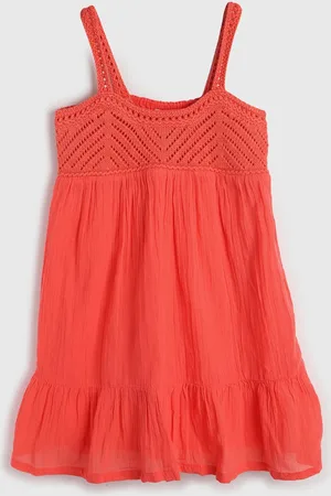 GAP Infantil - Vestido Manga Curta Tricot