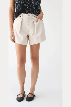 Topshop Short Jeans Mom Pregas Off-White