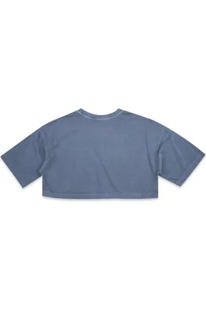 New Era Camiseta Cropped New York Yankees Marinho
