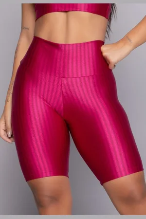 Bella Fiore Modas Bermuda New Zig Ciclista Fitness 3D Ikat Feminina