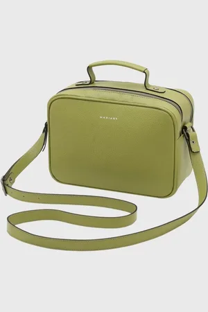 Mariart Bolsa Transversal de Couro Paraty Avocado