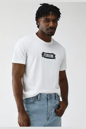 Forum Camiseta Reta Logo Off-White