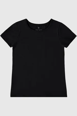 MALWEE KIDS Infantil - Blusa Menina Decote Redondo Em Algodão Malwee