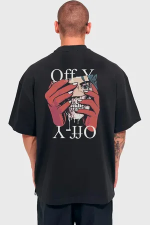 Prison Camiseta oversized masculina gangster preta