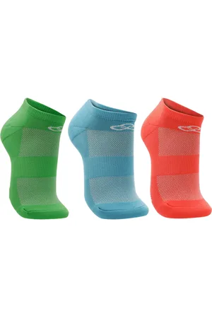 OLYMPIKUS Meia Cano Invisível Neon Pacote c/ 3 pares Masculina Meia Cano Invisível Neon Pacote c/ 3 pares Masculina