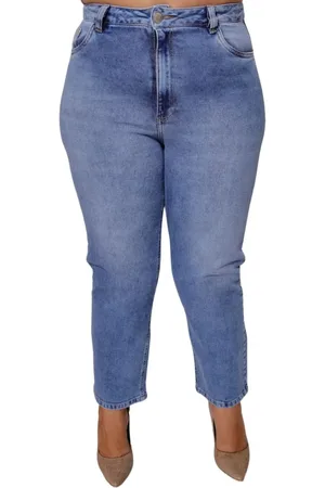 Revanche Calça Jeans Mom Curvy Feminina Jaqueira
