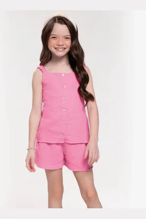 TRICK NICK Infantil - Conjunto Blusa Com Shorts