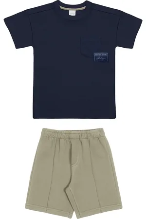 Alakazoo Conjunto Menina com Camiseta e Bermuda