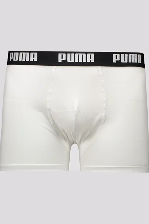 PUMA Cueca Boxer Cotton Branca