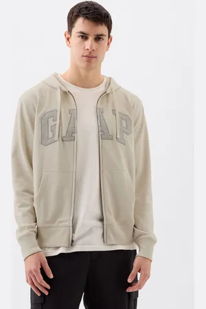 GAP Blusa de Moletom Aberta Logo