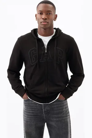 GAP Blusa de Moletom Aberta Logo