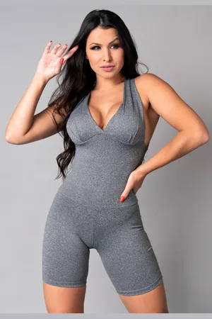 Mvb Modas Macaquinho Curto Bojo Suplex Estampado Fitness