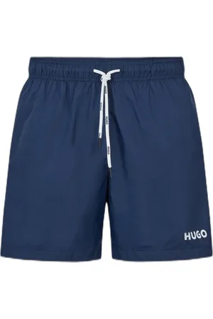 HUGO BOSS Shorts De Praia De Secagem Rápida Em Tecido Reciclado