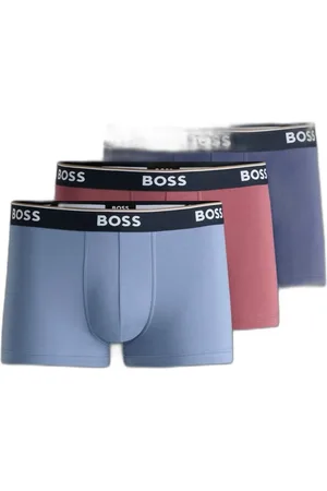 HUGO BOSS Pack Triplo De Cuecas Em Algodão Com Cós De Logo