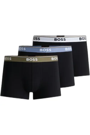 HUGO BOSS Pack Triplo De Cuecas Em Algodão Com Cós De Logo - EGG