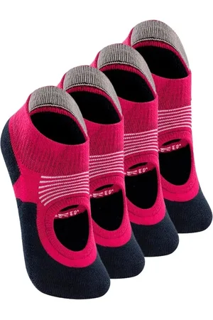 LUPO Kit com 4 Sapatilhas Antiderrapante Pilates 3286-002