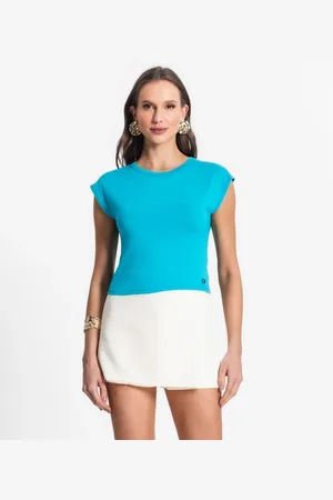 Endless Blusa De Viscotorcion Básica Feminina