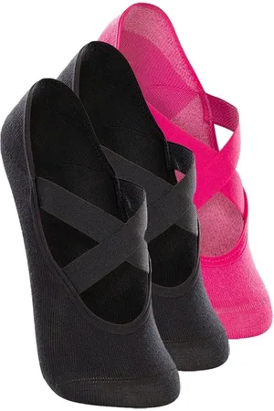 LUPO Kit com 3 Sapatilhas Antiderrapante Pilates 4942-006