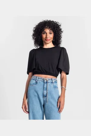 Rovitex Blusa Cropped Feminina