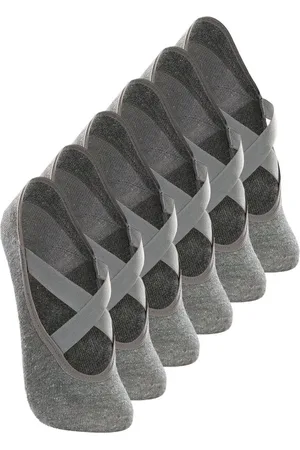 LUPO Kit com 6 Sapatilhas Antiderrapante Pilates 4942-006