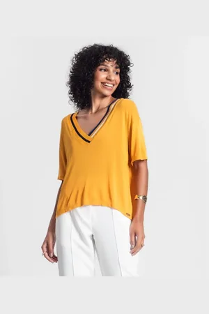 Rovitex Blusa Feminina Em Visco Tricot
