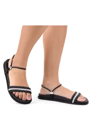 Drinity Papete Feminina Sandàlias De Tiras Conforto Do 33 Ao 40 BRK03