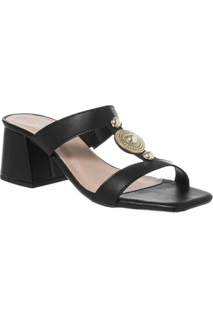 Stessy Shoes Tamanco Feminino Salto Grosso Bloco Médio Social Casual Moda