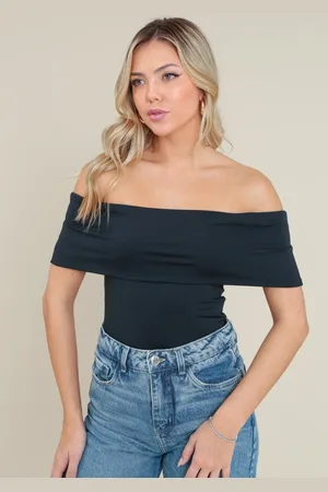 Pop Me Blusa Em Malha Decote Ombro A Ombro