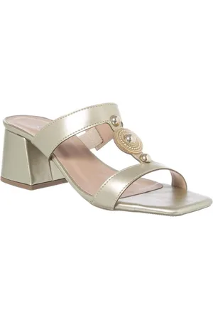 Stessy Shoes Tamanco Feminino Salto Grosso Bloco Médio Social Casual Moda