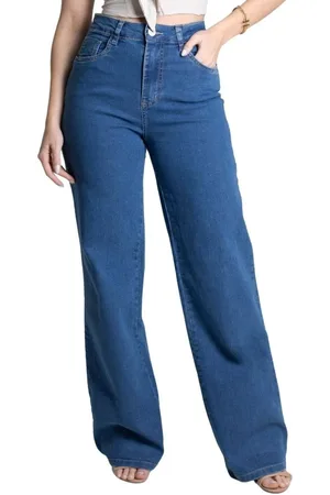 SAWARY Calça Jeans Wide Leg - 277721 -