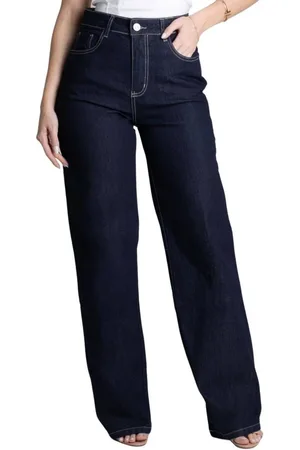 SAWARY Calça Jeans Wide Leg - 278023 -