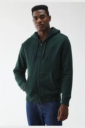 GAP Blusa de Moletom Flanelada Aberta Essex