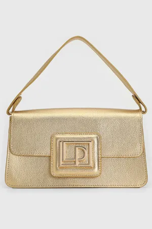 LANCA PERFUME Bolsa Tiracolo Alça Dupla Dourada